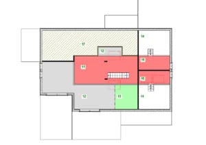 plan étage modèle ranch